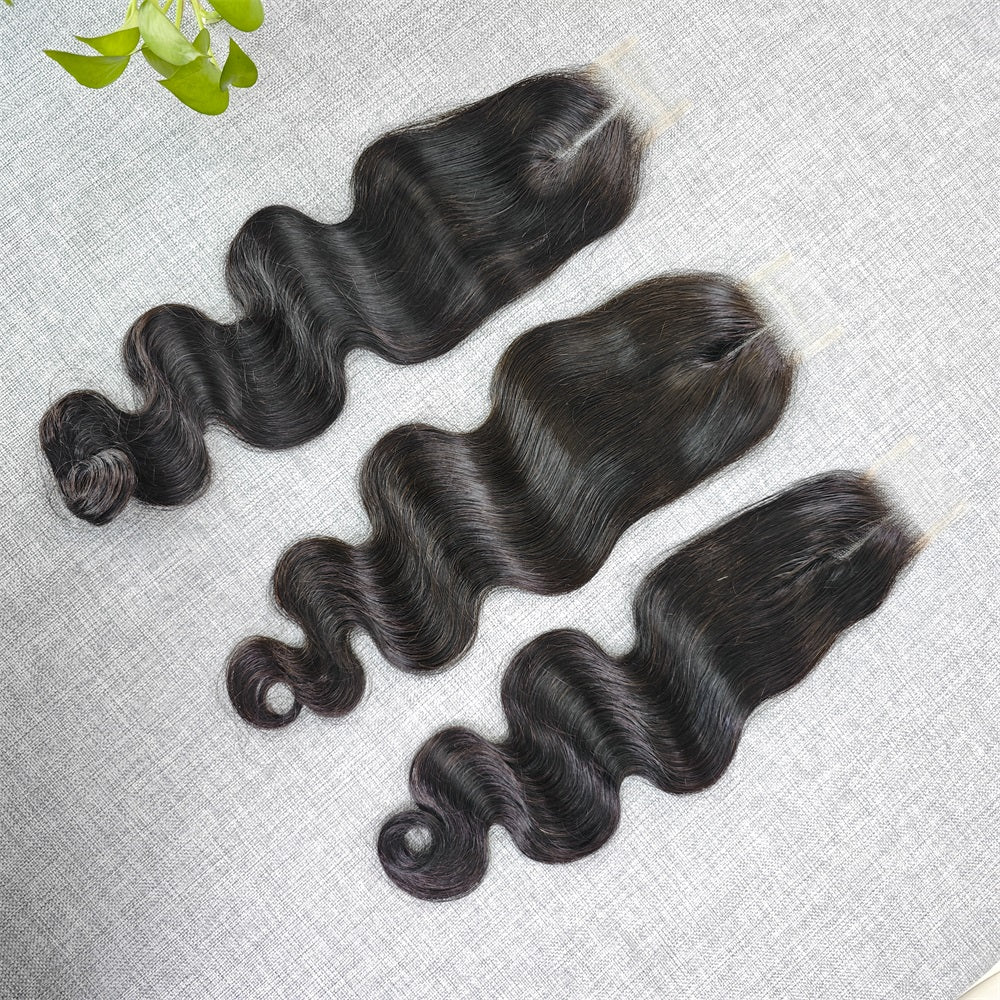 XBL Hair Miss Flawless 2x6 HD Lace Closure Body Wave Hair