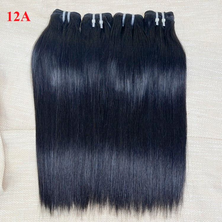 XBL Hair Miss Flawless / Lovely / Pretty 5x5 Lace Closure with Bundles Straight Hair 3 Bundles with Closure