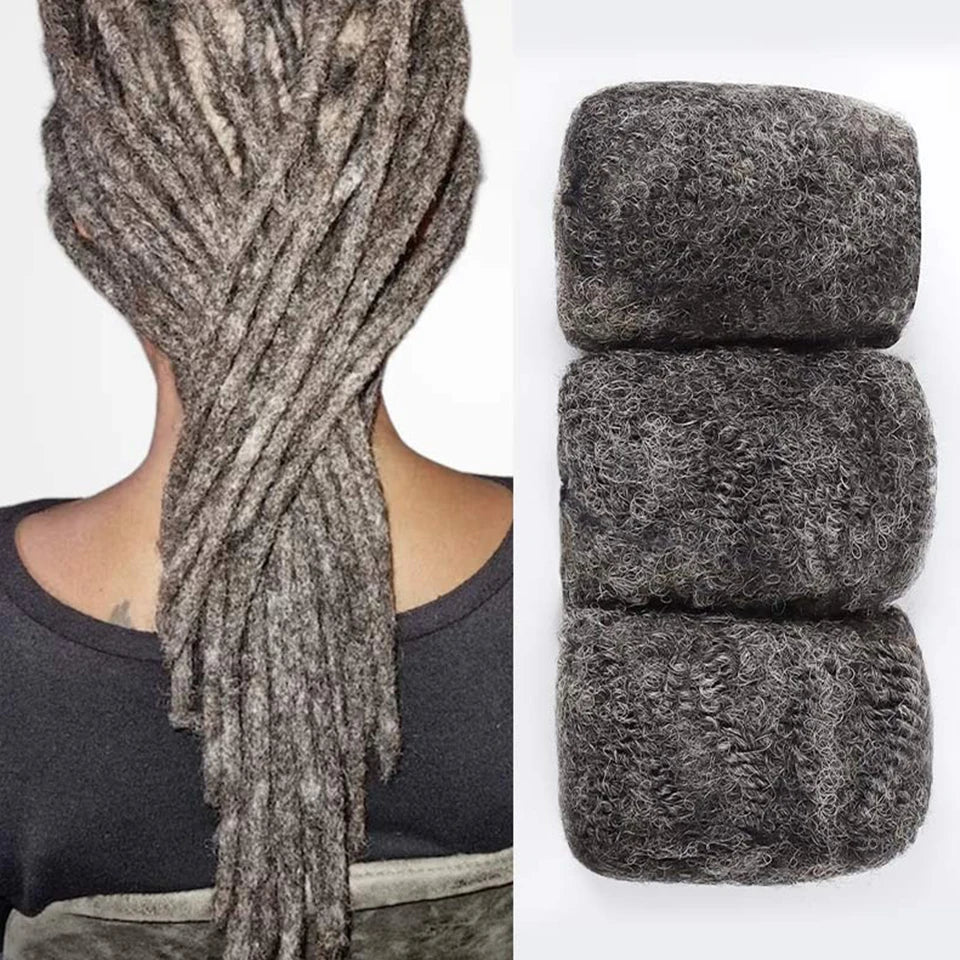 Sleek Brazilian Remy Hair Afro kinky Curly Bulk Human Hair For Braiding QVR 1 Bundle 50g/pc Natural Color Braids Hair No Weft