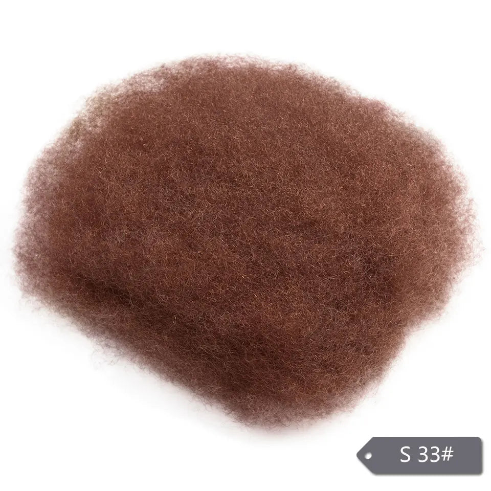 Sleek Brazilian Remy Hair Afro kinky Curly Bulk Human Hair For Braiding QVR 1 Bundle 50g/pc Natural Color Braids Hair No Weft