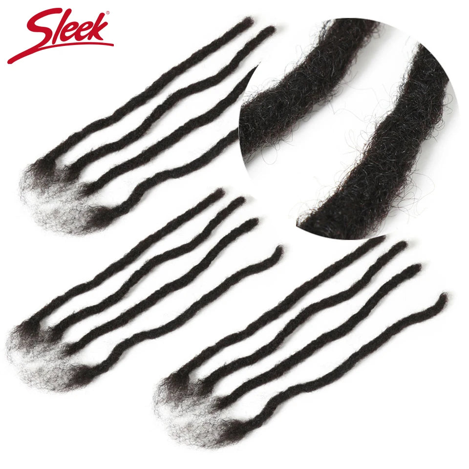 Sleek Tight Afro Kinky Bulk Human Hair 100% Human Hair For Dreadlocks Twist Braids Human Hair Extensions 20/40/60 strand/lot