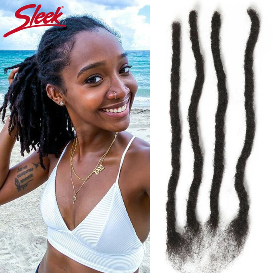 Sleek Tight Afro Kinky Bulk Human Hair 100% Human Hair For Dreadlocks Twist Braids Human Hair Extensions 20/40/60 strand/lot