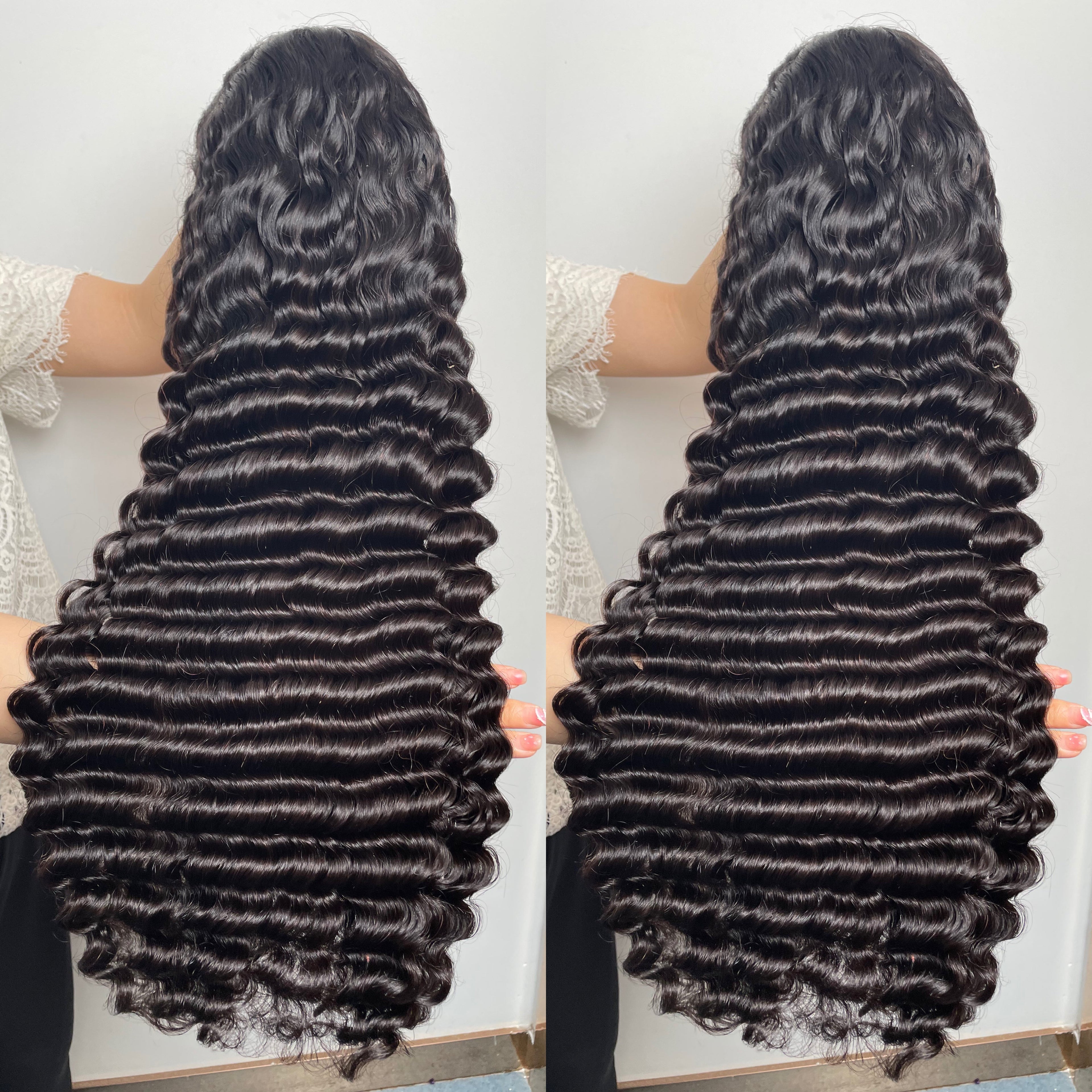 Bleached Knots 13x4 HD Full Frontal Wig Pineapple Wave with Preplucked Hairline