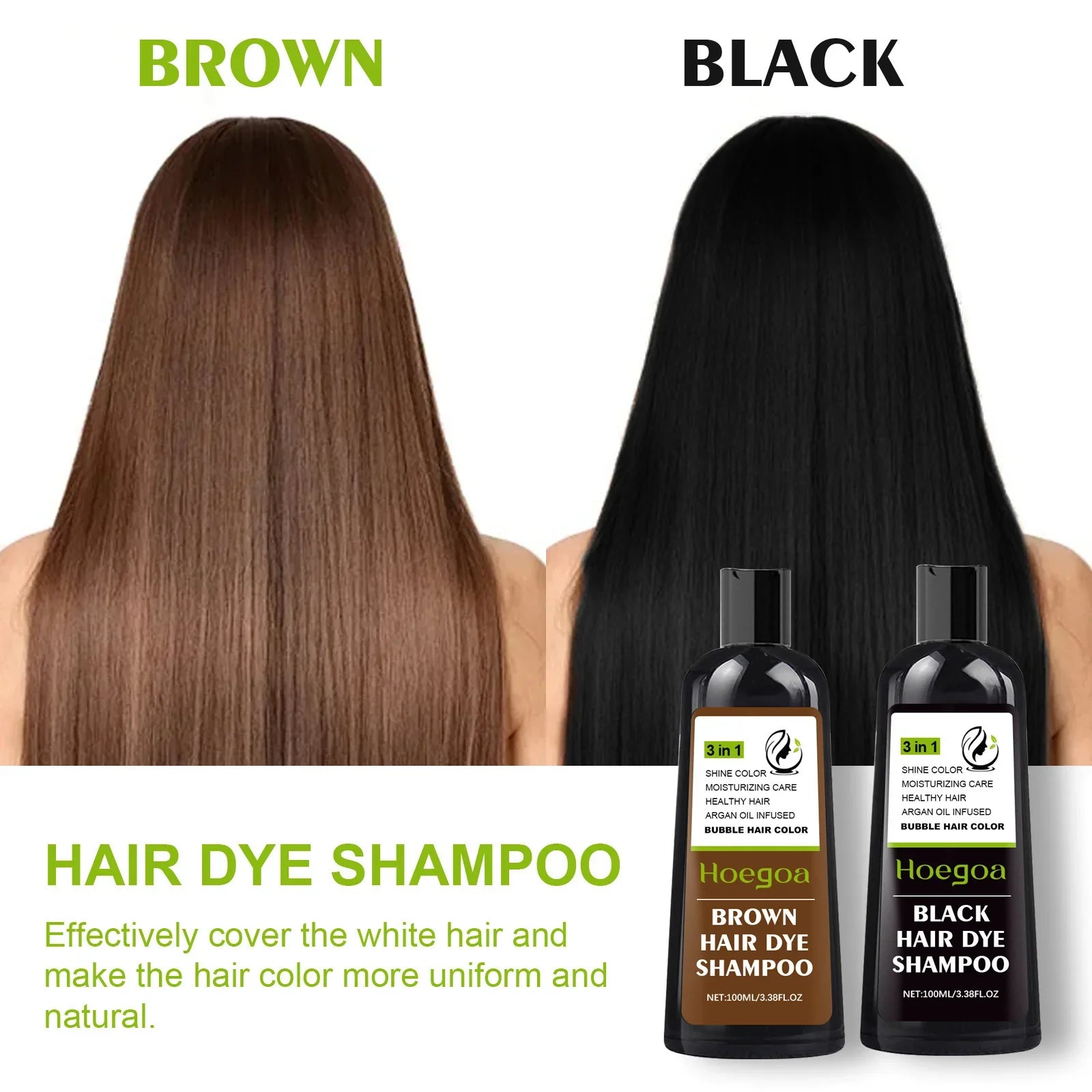 Natural Hair Dye Shampoo