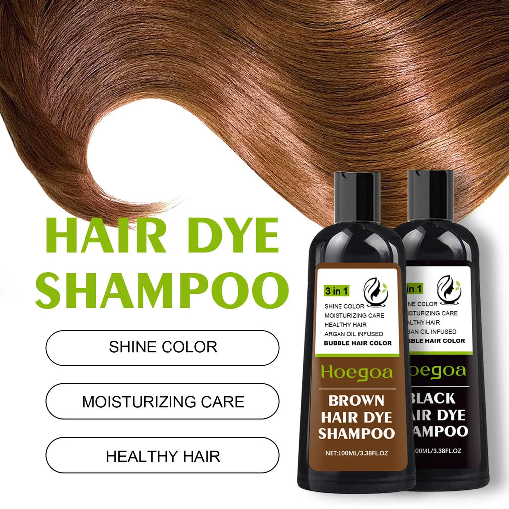 Natural Hair Dye Shampoo
