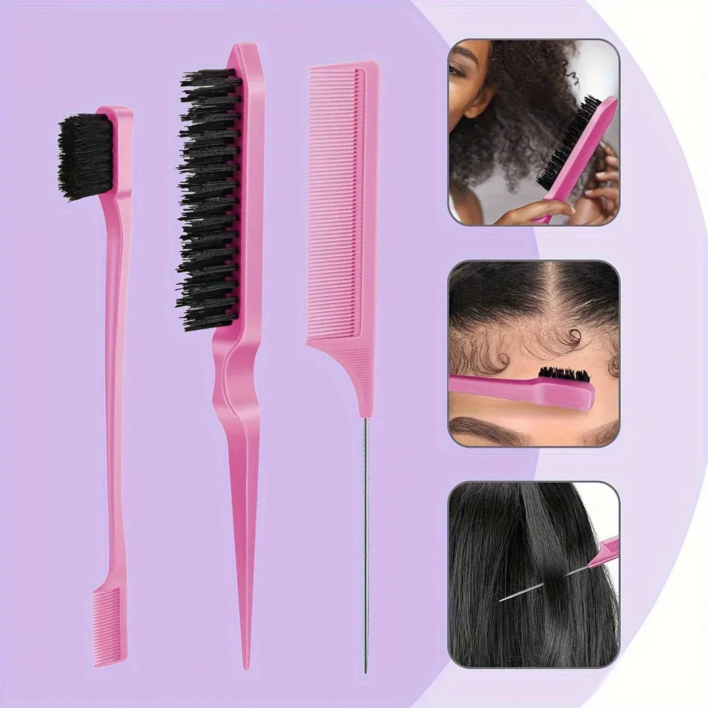 5-piece Curly/normal Hair Styling Tool, Suitable for Both Men and Women,  Special for Real Hair Wigs