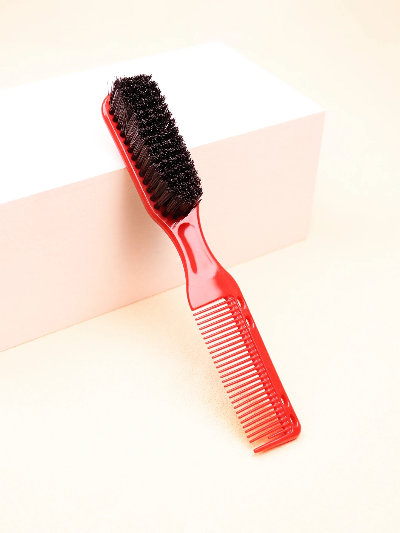 1/2pcs Convenient and multifunctional travel dual head brush comb styling tool integrated，Special for real hair wigs