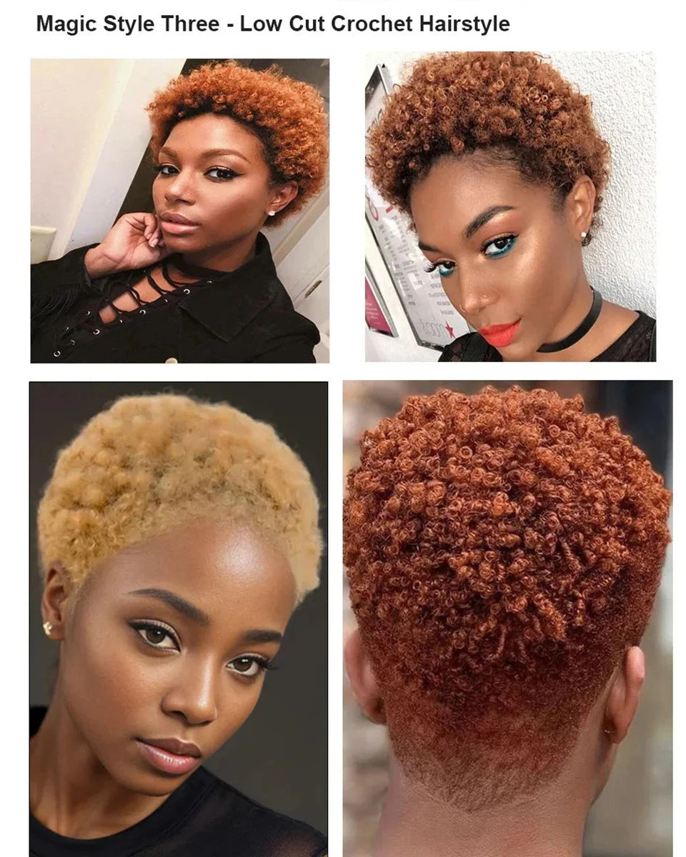 Sleek Highlight Braids Afro Kinky Bulk Hair No Attachment QVR Afro Curly Bulk Human Hair For Braiding Brazilian Remy Dreadlock