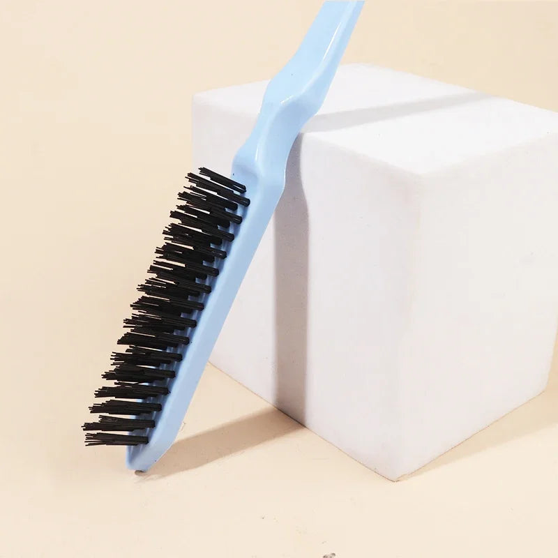 Hair Teasing Brush Back Combing Brush Rat Tail Teasing Hair Brush for Back Combing Styling Tool Special for Real Hair Wigs
