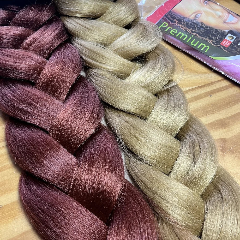 82 Inch Long Jumbo Braiding Hair Synthetic Braids Crochet Hair Extensions 165g Pre Stretched Braid Wholesale For Black Women