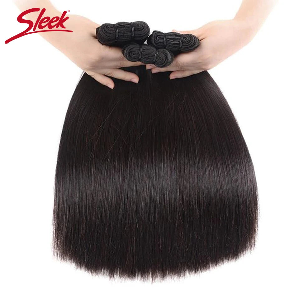 Sleek Brazilian Honey Blonde #27  Straight Hair Double Drawn Natural  Human Hair Weave Bundles Remy 6# 8# Human Hair Bundle