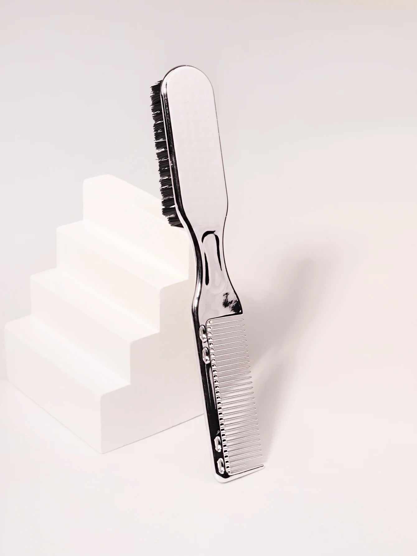 1/2pcs Convenient and multifunctional travel dual head brush comb styling tool integrated，Special for real hair wigs
