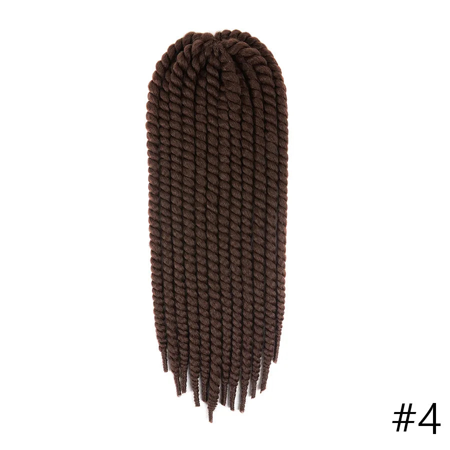 22 inch 120g Senegalese Twist Hair Jumbo Twist Braids Crochet Briads Ombre Synthetic Crochet Hair Braiding Hair For Black Women