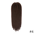 Senegalese Twist Hair Jumbo Twist Braids Crochet Briads 22 inch 120g Ombre Synthetic Crochet Hair Braiding Hair For Black Women