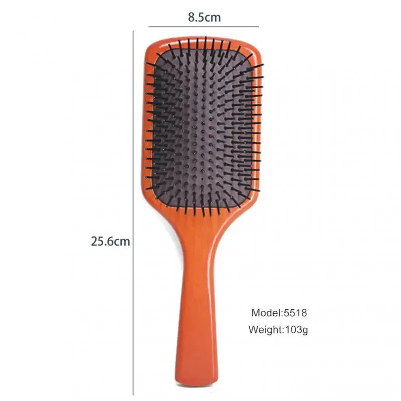 Efficient Hair Removal Comfortabl and Gentle Massage Innovative Professional Massage Comb Anti-static，Special for Real Hair Wigs