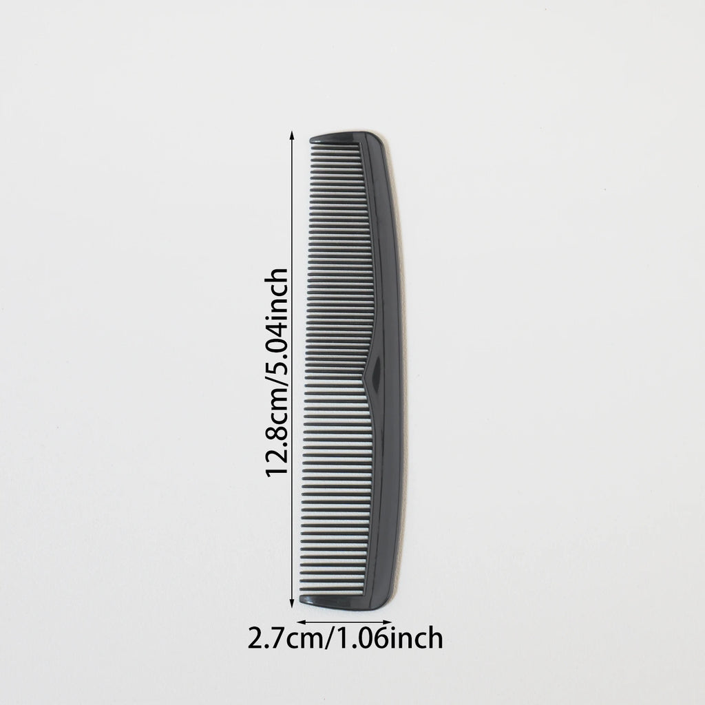50/100Pcs Fine Tooth&Large Tooth Comb，Portable Dressing Comb Pocket Lightweight Small Mini Comb，Special for real hair wigs