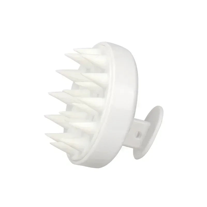 Silicone Shampoo Brush Scalp Massage Comb Hair Dye Oiling Bottle with Brush Salon Hair Styling Tool，Special for Real Hair Wigs