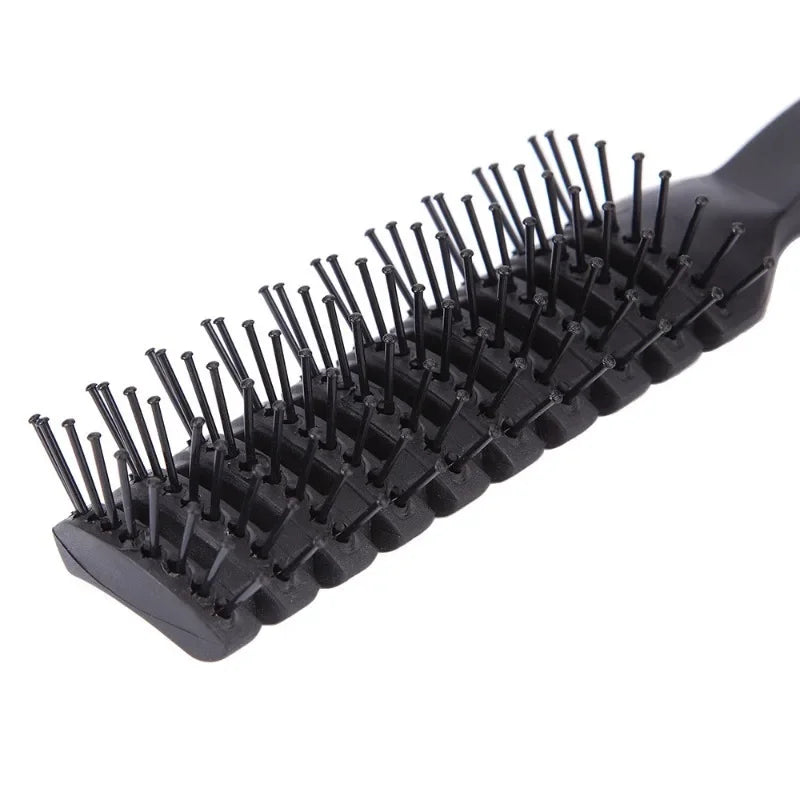 Professional Comb of Men’s Hair Styling Massage Curling Hairbrush Anti-tangle Anti-static Combs Special for Real Hair Wigs