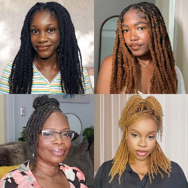 Brazilian QVR Afro Kinky Bulk Human Hair For Braiding Dreadlock Hair 50g/pc Virgin Natural Brown Remy Human Hair Extension