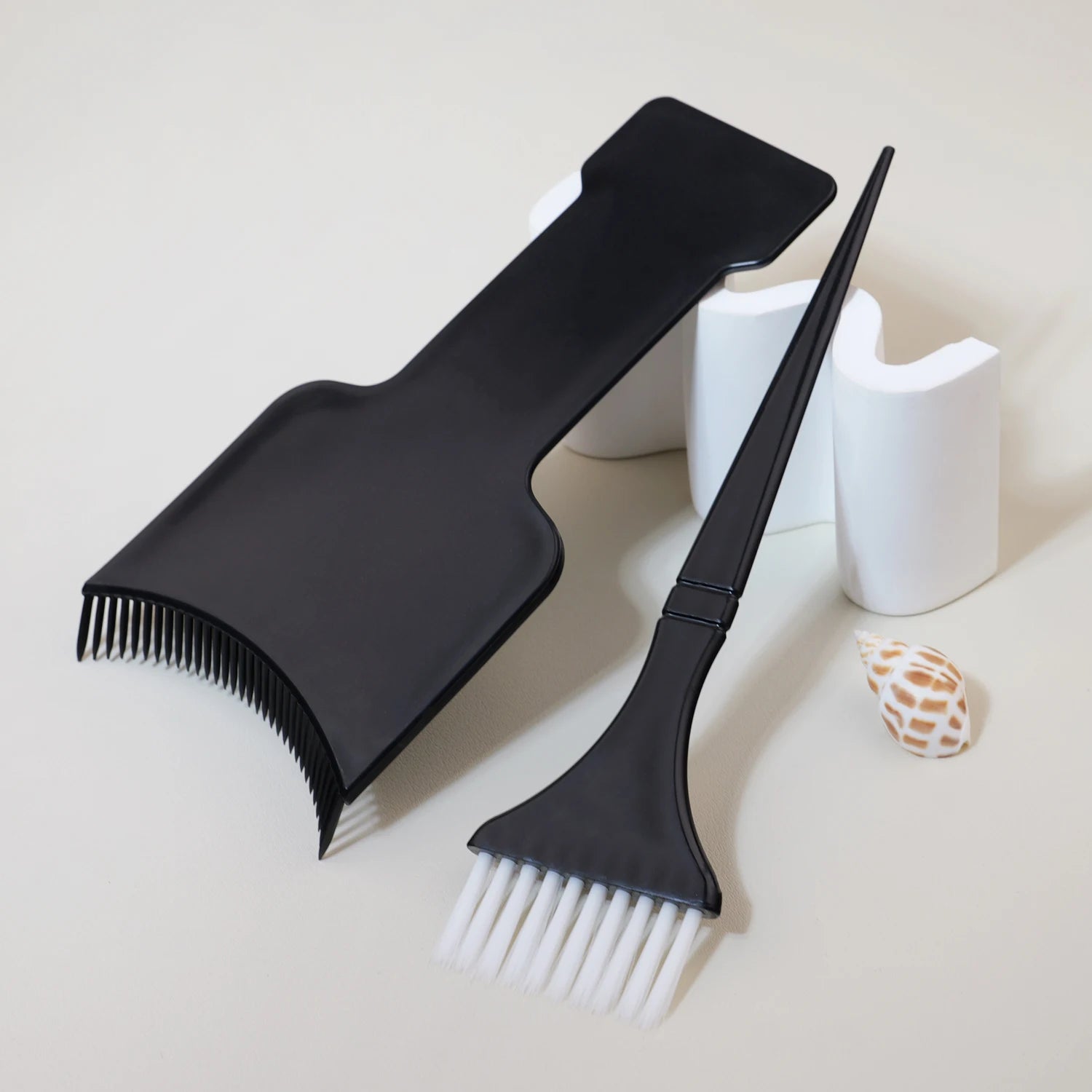 2-piece/set styling tool set,salon brightening paddle and hair dye brush set,hair styling tool set,Special for real hair wigs