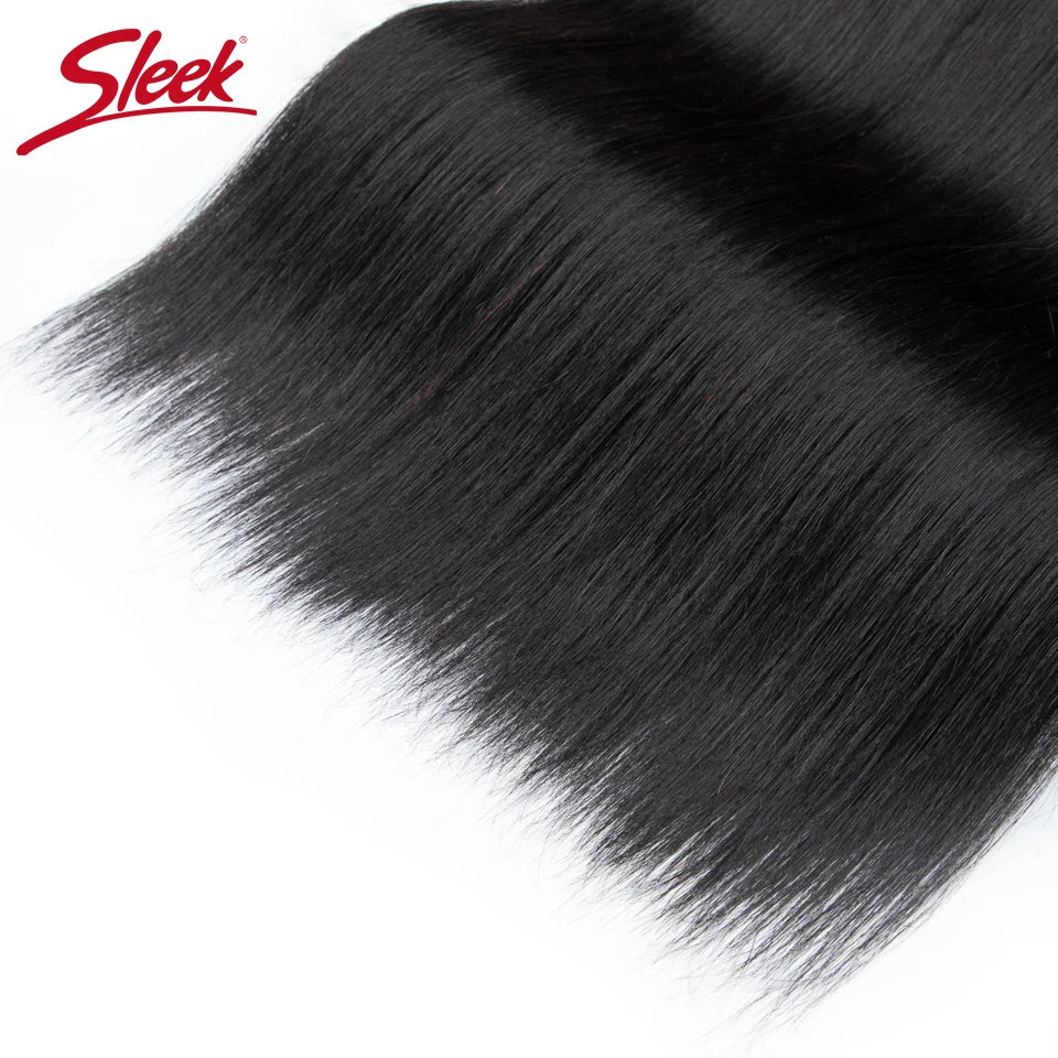Sleek Peruvian Straight Human Hair Double Drawn Natural Human Hair Weave Bundles Highlight P4/27 P6/613 Remy Human Hair Bundle