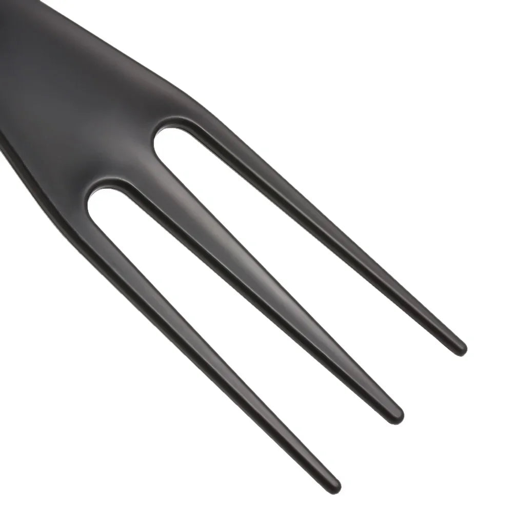 Three in one plastic wide tooth exfoliating comb, anti-static men's hair styling tool，Special for real hair wigs