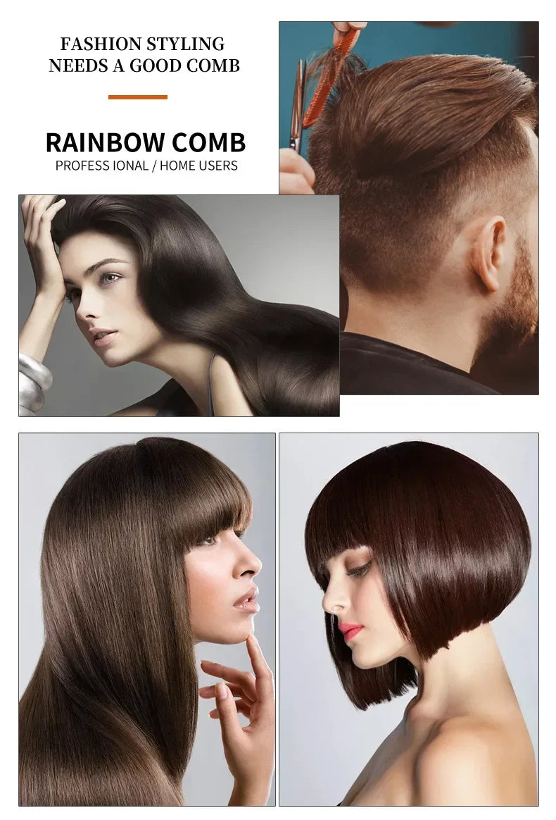 Chinese Dragon Personality Hair Cutting Comb Salon Hair Stylist Professional Male Pointed Tail Comb Special for Real Hair Wigs