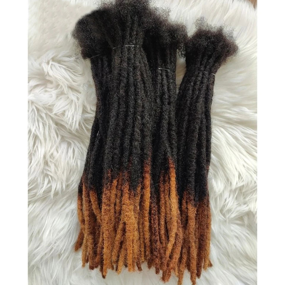 Brazilian Human Hair Dreadlocks Loc Extensions Kinky Straight Wholesale Crochet Braids  Remy Hair Extensions 10 20 40 60 Strands