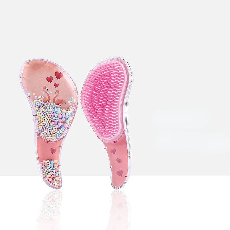 Star Magic Combs Anti-static Massage Unicorn Hair Brushes Tangle Detangle Shower Massage Hair Brush Special for Real Hair Wigs