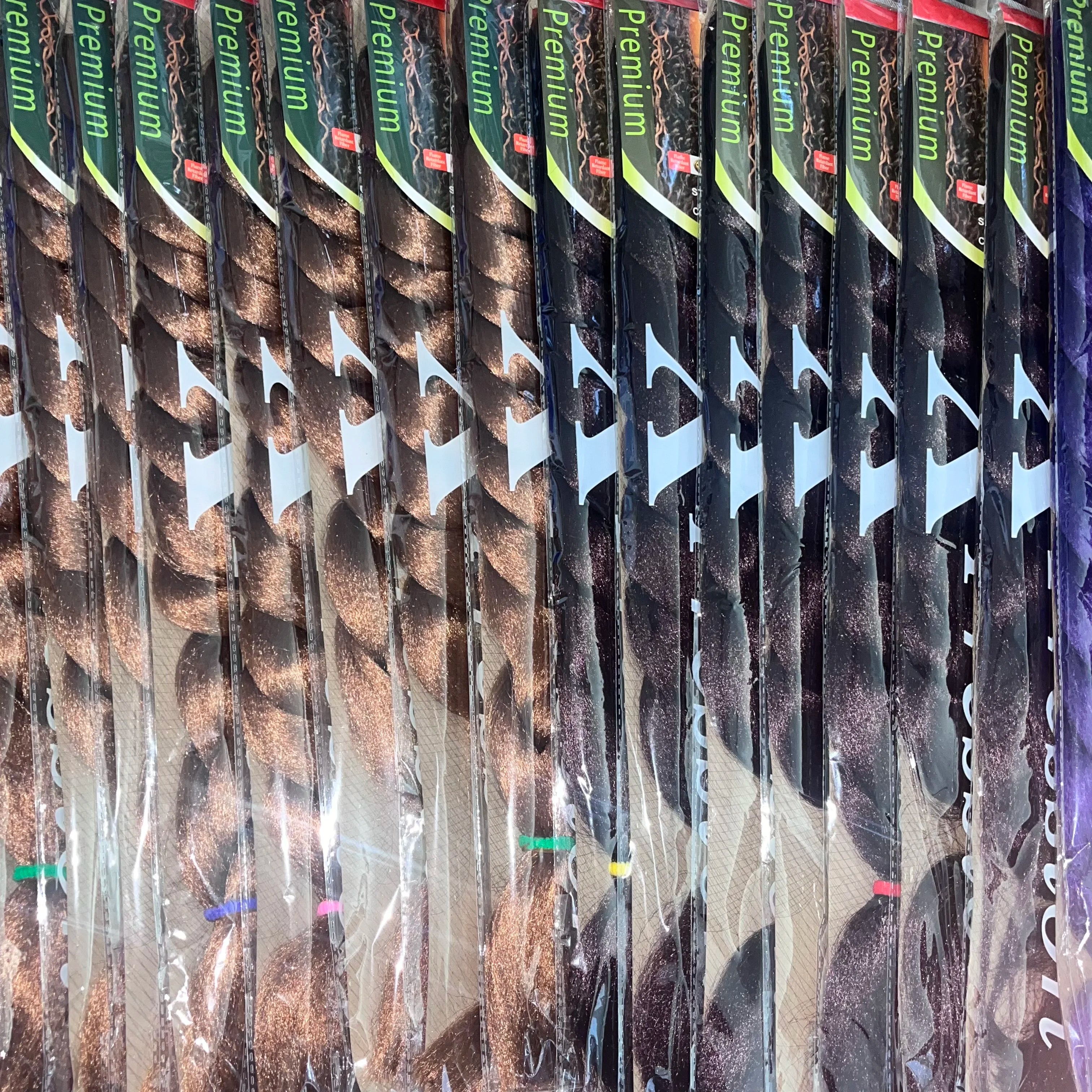 82 Inch Long Jumbo Braiding Hair Synthetic Braids Crochet Hair Extensions 165g Pre Stretched Braid Wholesale For Black Women