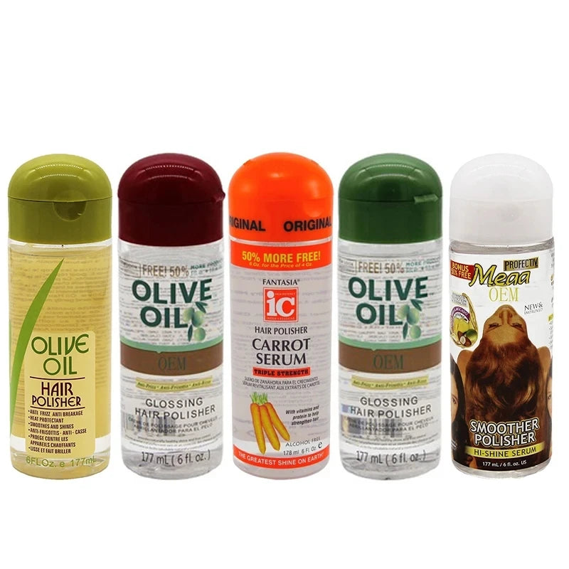 ORS 117ml Hair Polisher Olive Oil Moisturizing Essential Serum Anti-Frizz&Binding Serum Oil For All Hair Textures Strengthen