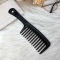Hairdressing comb heat-resistant women wet hook curly hair brush professional salon styling comb tool，Special for real hair wigs