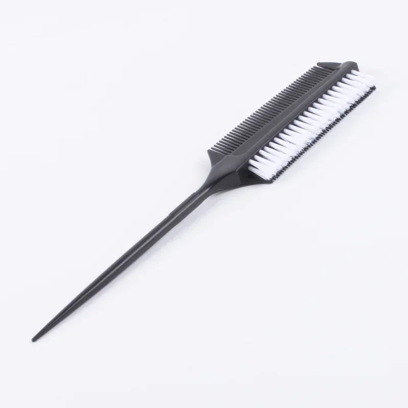 Professional Hairdressing Double sided Dyeing Comb Nylon Hair Dyeing  Hair Dyeing Brush Styling Tool，Special for real hair wigs