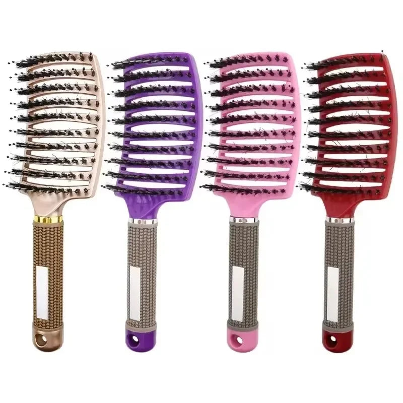 Detangle Hairbrush Women Hair Brush Massage Comb Anti Scalp Curly Combing Brushes Special for Real Hair Wigs