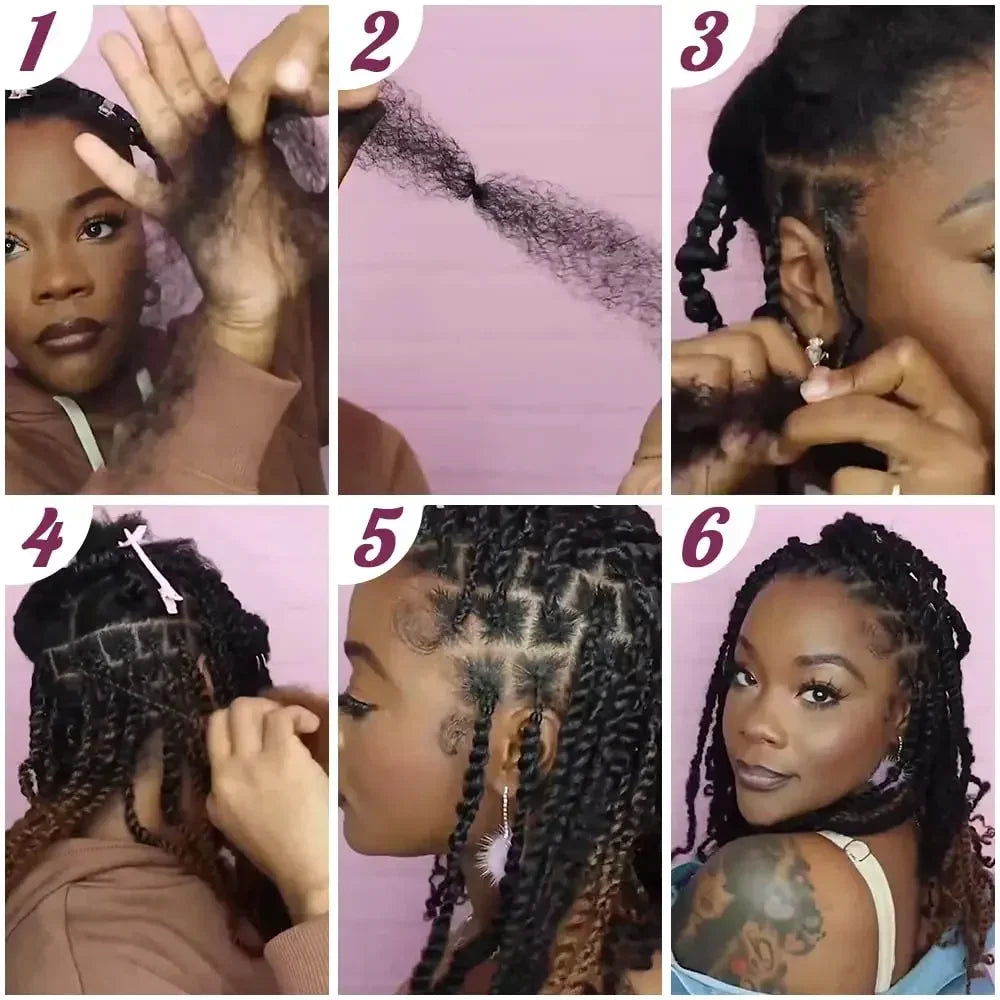 Big Sale Afro Kinky Bulk Human Hair For Braid Twists Curly Hair Extension Peruvian Hair For Dreadlock Extension Create Dreadlock