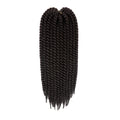 22 inch 120g Senegalese Twist Hair Jumbo Twist Braids Crochet Briads Ombre Synthetic Crochet Hair Braiding Hair For Black Women