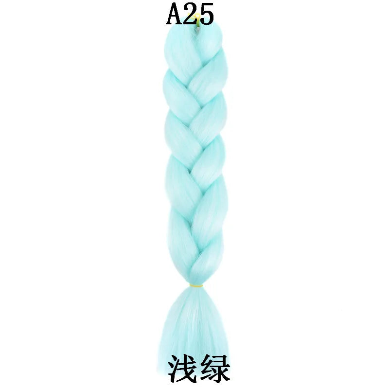 Synthetic 24 Inch 100g Braiding Hair Extensions