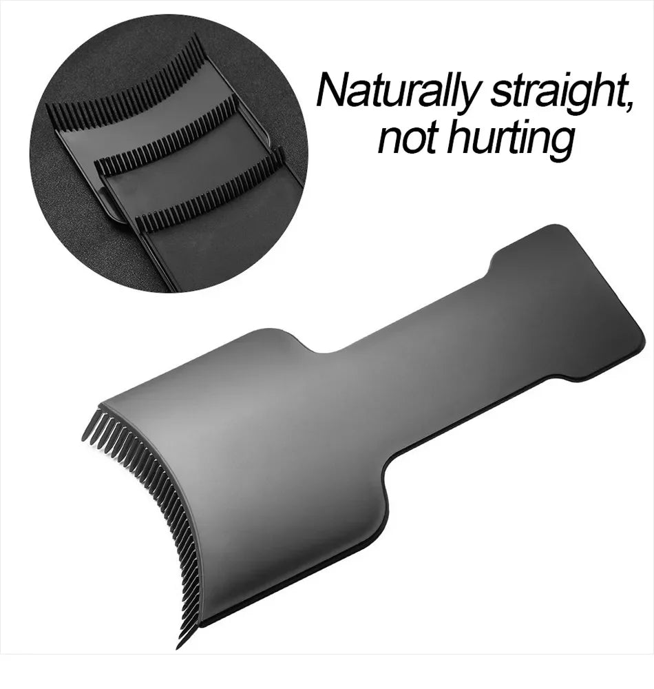Toothed Hair Dye Plate and Brush Are Suitable for DIY Hair Salons Using Hair Dye Tools,Special for Real Hair Wigs