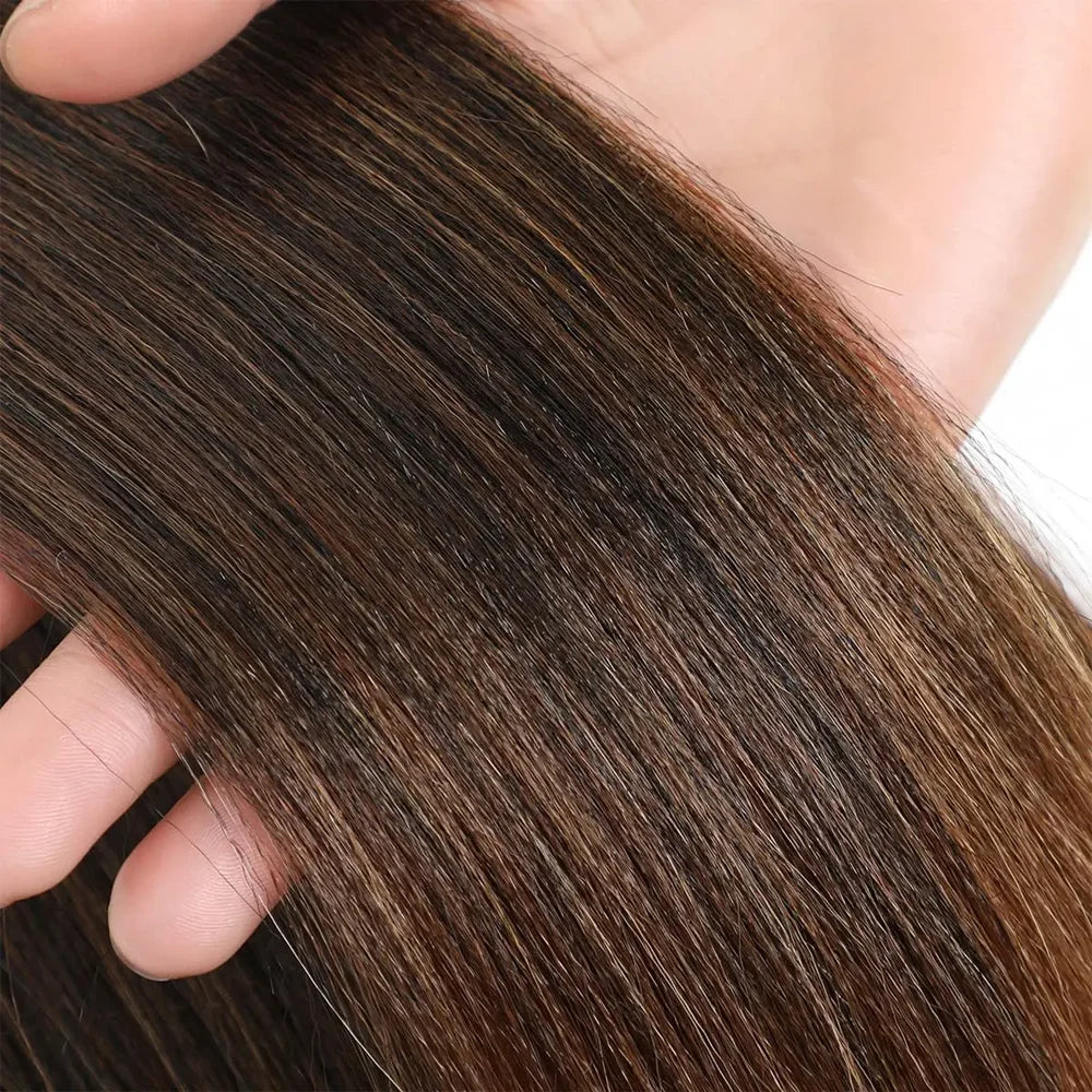 1/3/6 Packs 26 Inch Pre Stretched Braiding Hair Synthetic Easy Hair Yaki Straight Braids Wholesale Hot Water Setting For Women