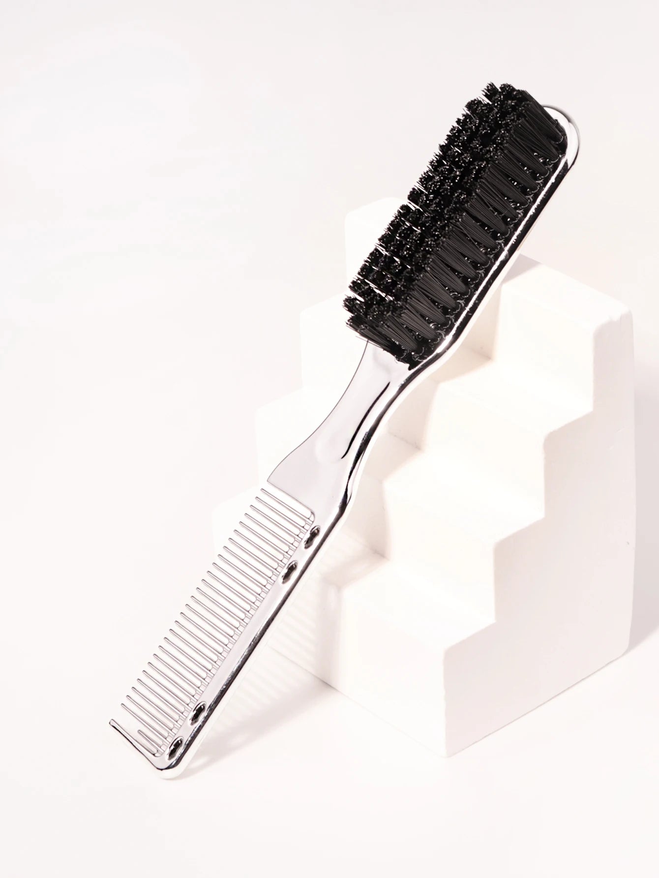 1/2pcs Convenient and multifunctional travel dual head brush comb styling tool integrated，Special for real hair wigs