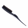 Professional Salon Black Comb Combing Brush Styling Tool Professional Plastic Hairdressing Comb，Special for real hair wigs