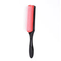 9 Rows Styling Hair Brush Straight Curly Hair Detangling Comb Scalp Massage Detachable Hairbrush Special for Real Hair Wigs