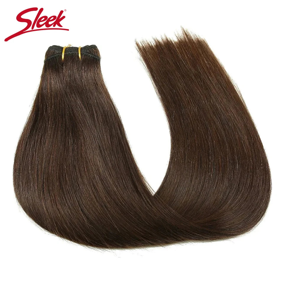 Sleek Brazilian Honey Blonde #27  Straight Hair Double Drawn Natural  Human Hair Weave Bundles Remy 6# 8# Human Hair Bundle