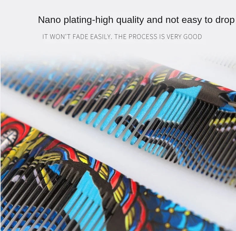 Chinese Dragon Personality Hair Cutting Comb Salon Hair Stylist Professional Male Pointed Tail Comb Special for Real Hair Wigs