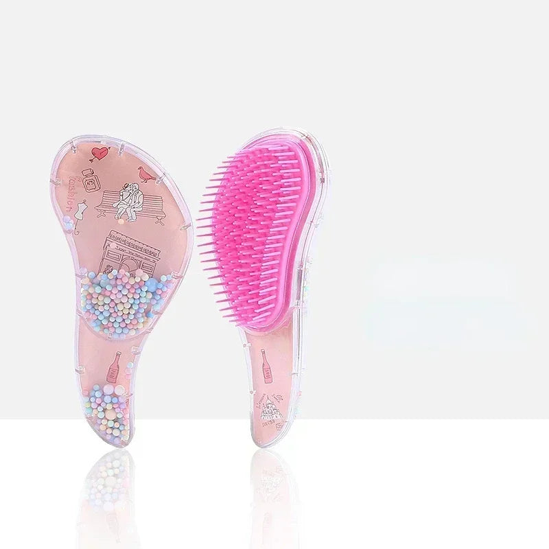 Star Magic Combs Anti-static Massage Unicorn Hair Brushes Tangle Detangle Shower Massage Hair Brush Special for Real Hair Wigs