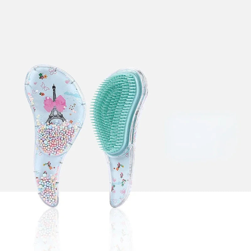 Star Magic Combs Anti-static Massage Unicorn Hair Brushes Tangle Detangle Shower Massage Hair Brush Special for Real Hair Wigs
