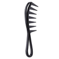 1 wide toothed shark comb exfoliating curly hair salon hair comb styling tool，Special for real hair wigs