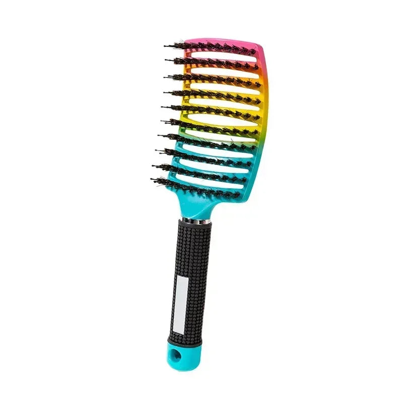 Detangle Hairbrush Women Hair Brush Massage Comb Anti Scalp Curly Combing Brushes Special for Real Hair Wigs