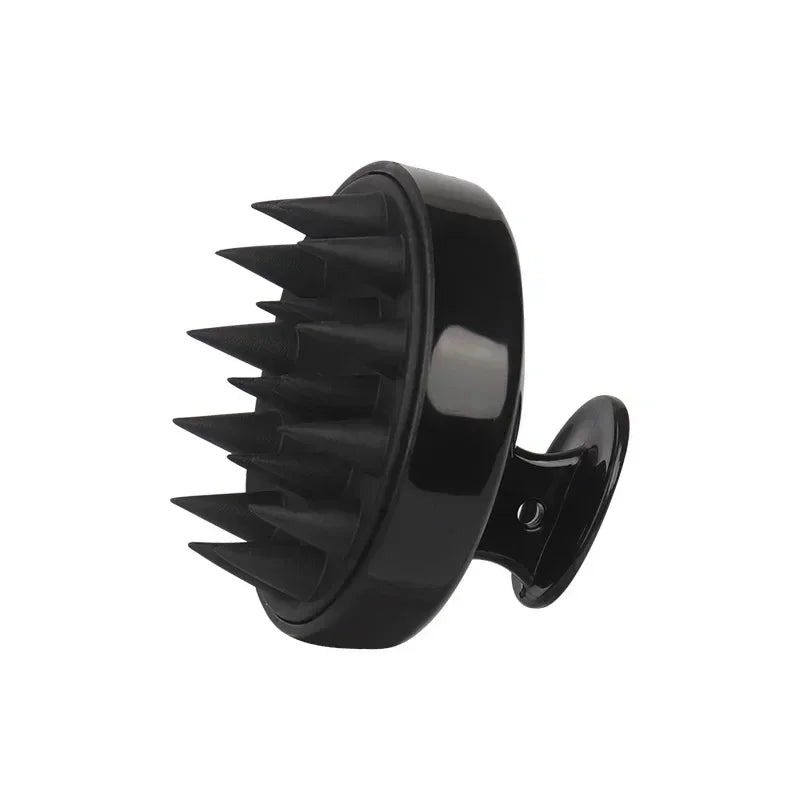 Silicone Shampoo Brush Scalp Massage Comb Hair Dye Oiling Bottle with Brush Salon Hair Styling Tool，Special for Real Hair Wigs