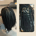 Sleek Tight Afro Kinky Bulk Human Hair 100% Human Hair For Dreadlocks Twist Braids Human Hair Extensions 20/40/60 strand/lot